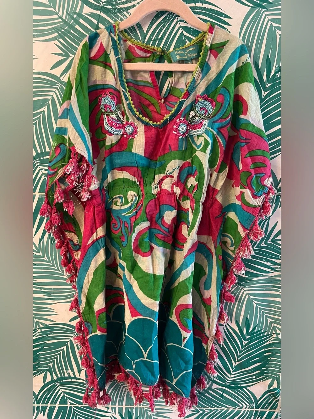 Antica Sartoria by Giacomo Cinque Colorful Floral Tunic - L/XL NWT